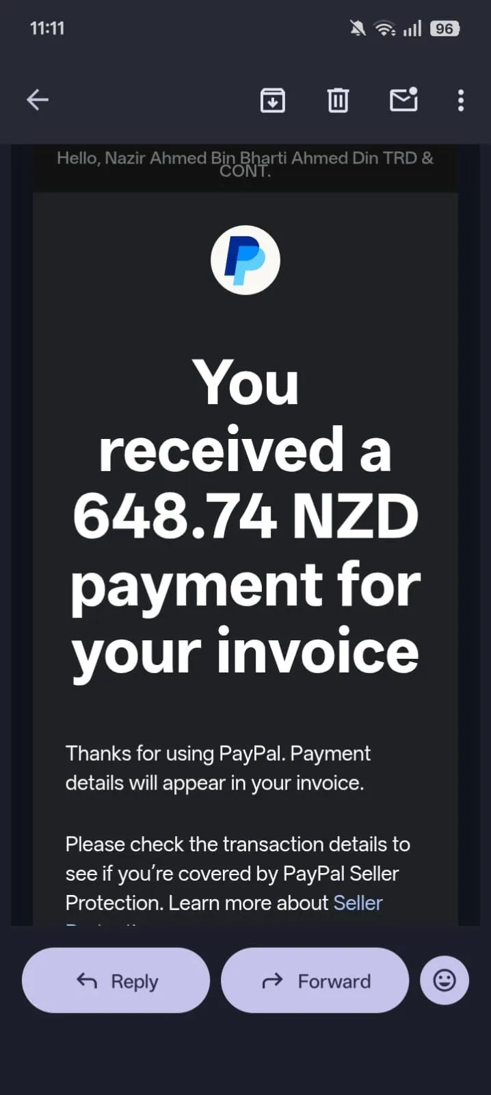 Student earnings screenshot 2