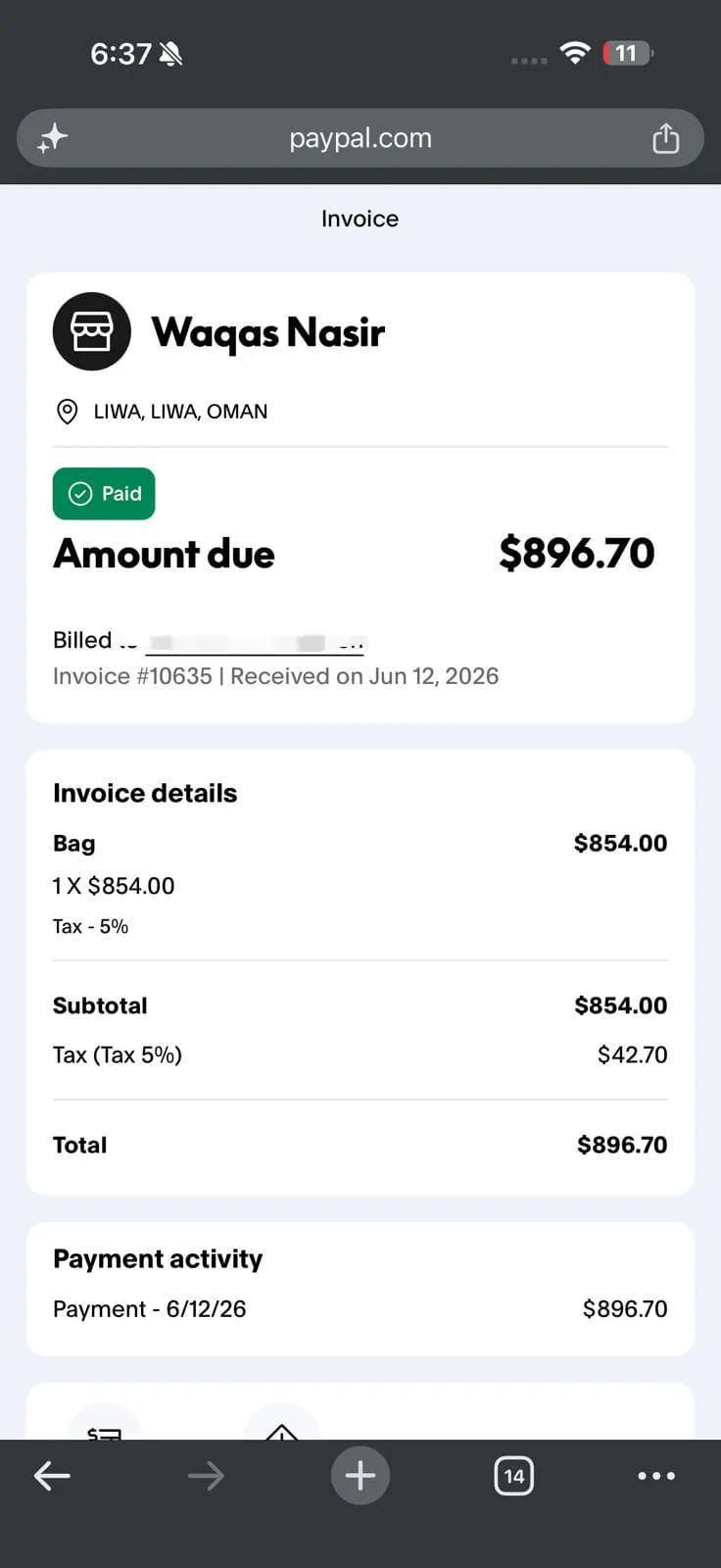 Student earnings screenshot 12