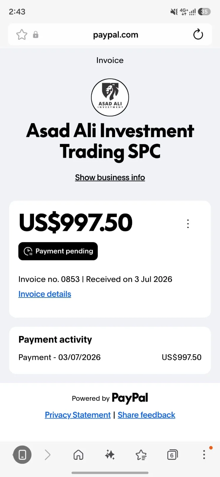 Student earnings screenshot 26