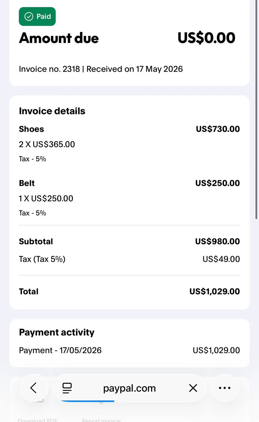Student earnings screenshot 33