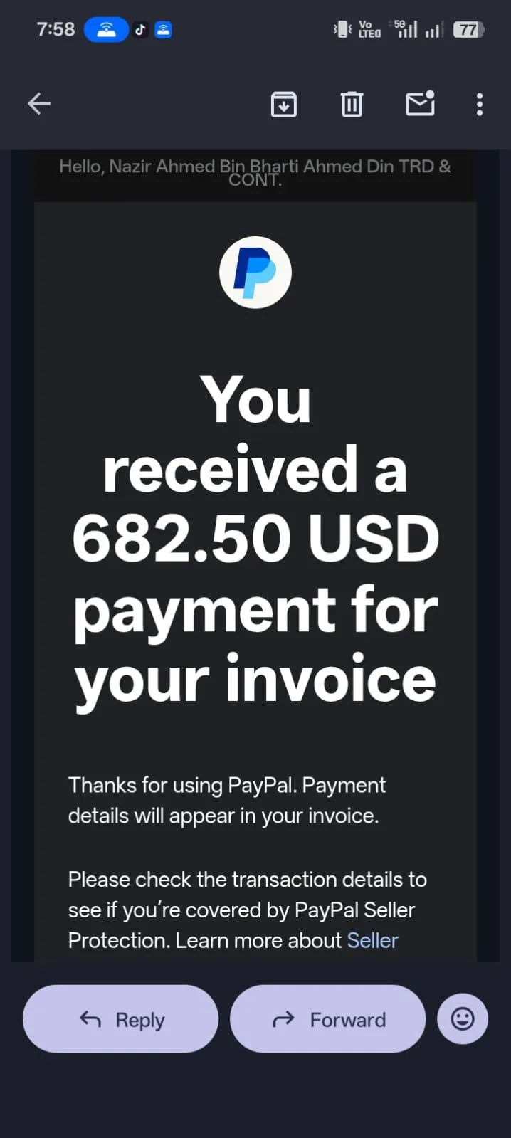 Student earnings screenshot 39